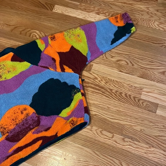 Free People Hit the Slopes Printed Color Block Jacket Size Large NWT - Picture 16 of 16